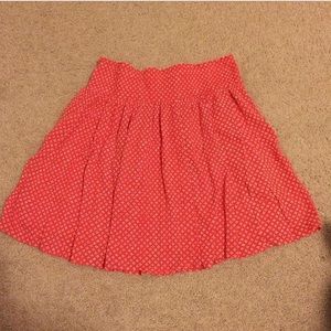 Pink Polka Dot Skirt